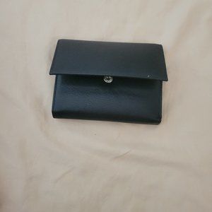 Black with Green cardholder wallet